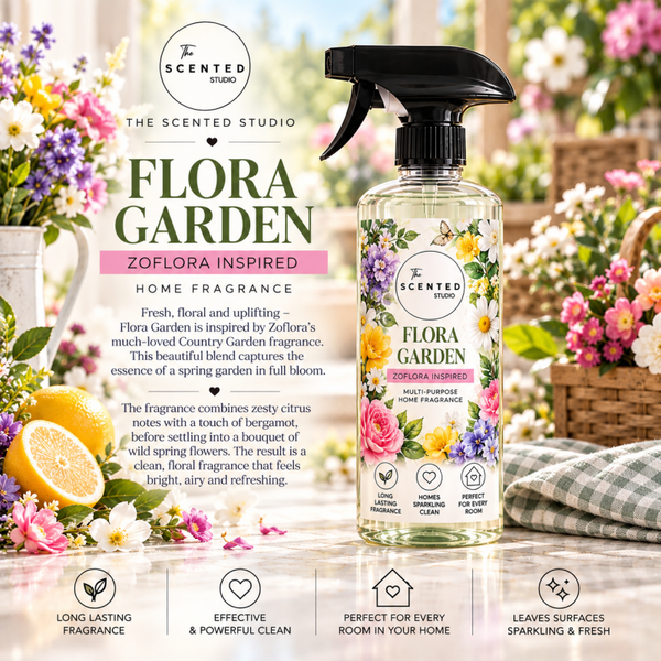 Flora Garden Wax Melt – Zoflora Country Garden Inspired Fragrance