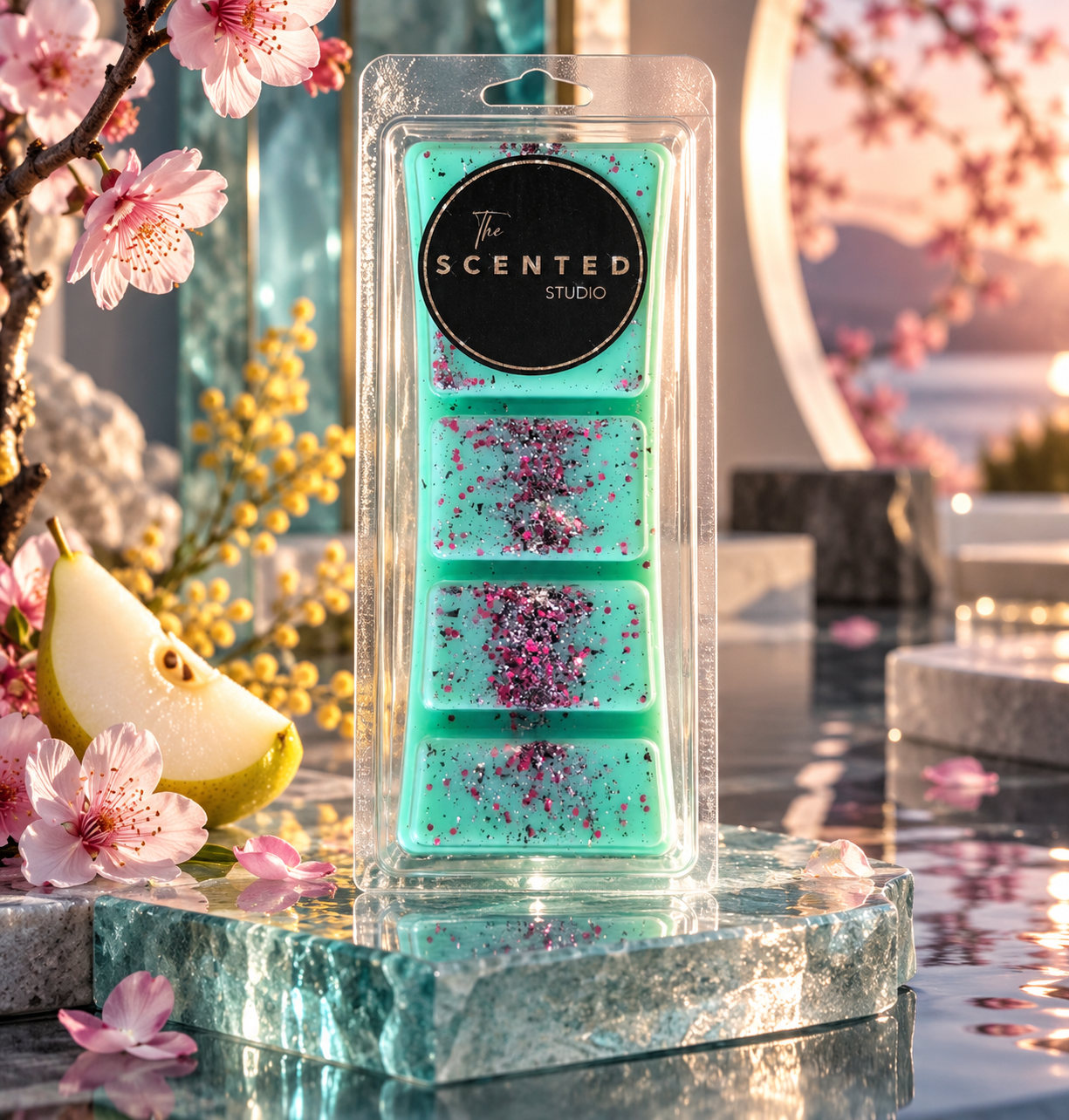 Oriental Blooms B&BW Inspired