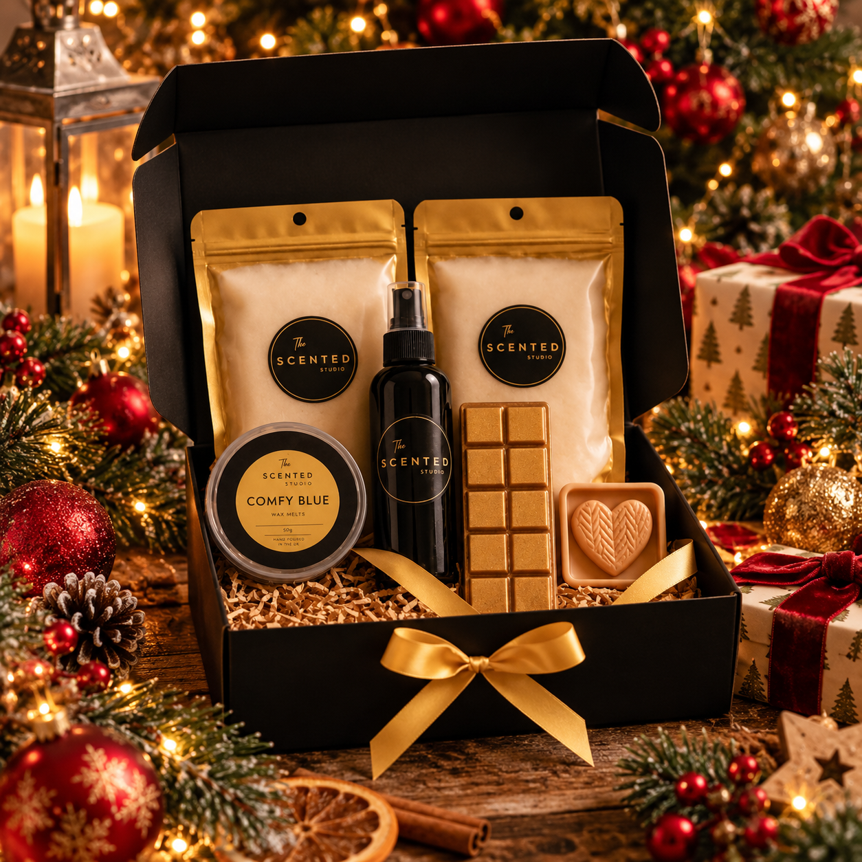 Christmas Gift Box – Festive Wax Melt & Home Fragrance Collection