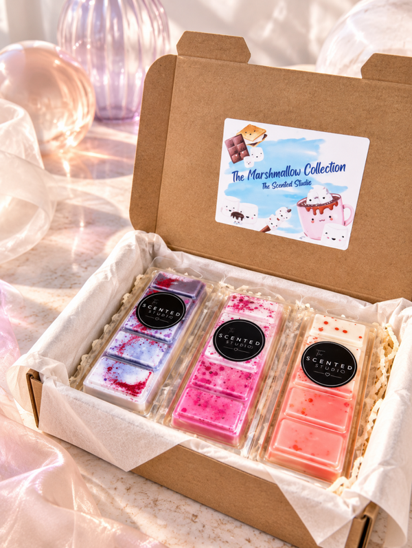 Marshmallow 3 Wax Melts Gift Box