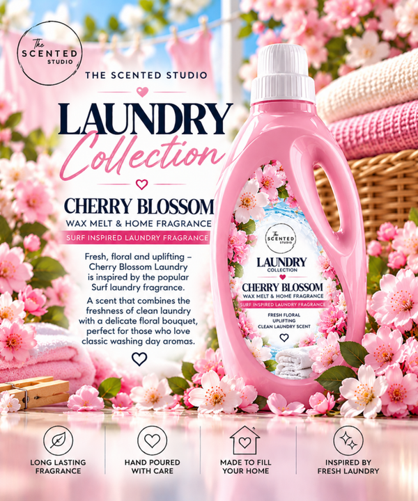 Cherry Blossom Laundry Wax Melt – Surf Inspired Laundry Fragrance