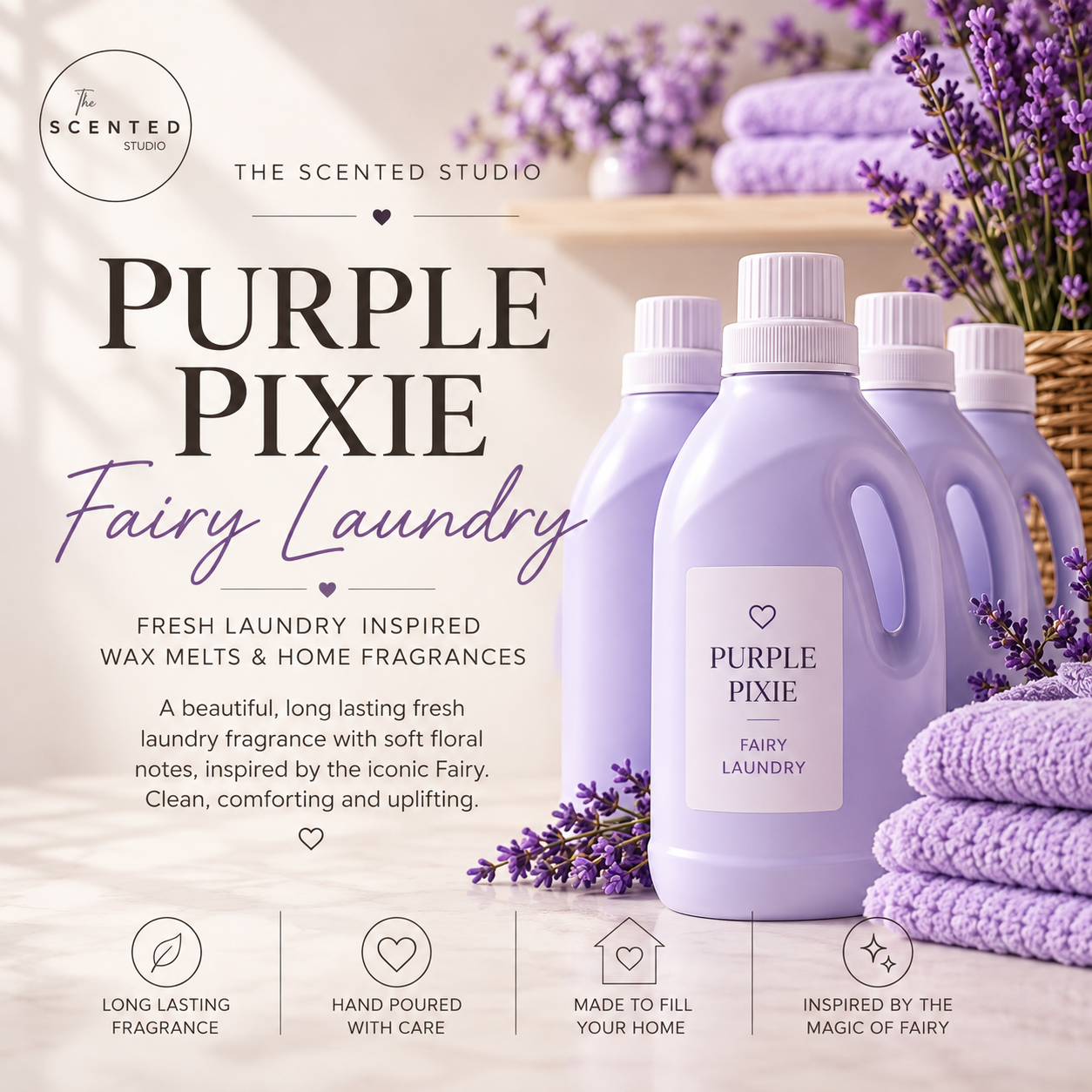 Purple Pixie Fairy Laundry Inspired