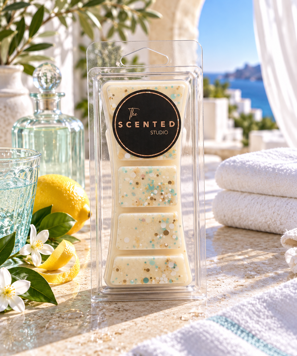 Neno Wax Melt – Spanish Baby Cologne Inspired Fresh Citrus Scent