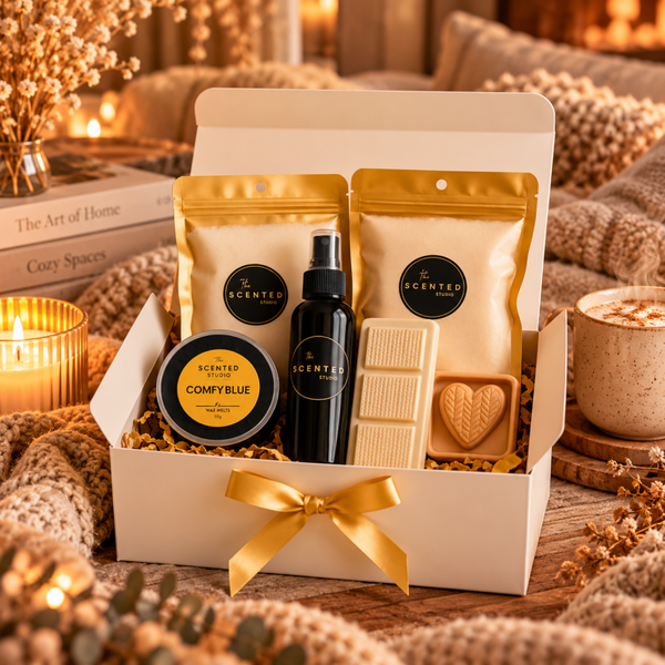 Home Comforts Gift Box – Cosy, Warm & Relaxing Home Fragrance