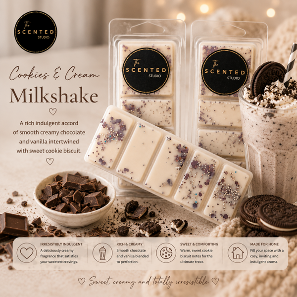 Cookies & Cream Milkshake Wax Melts