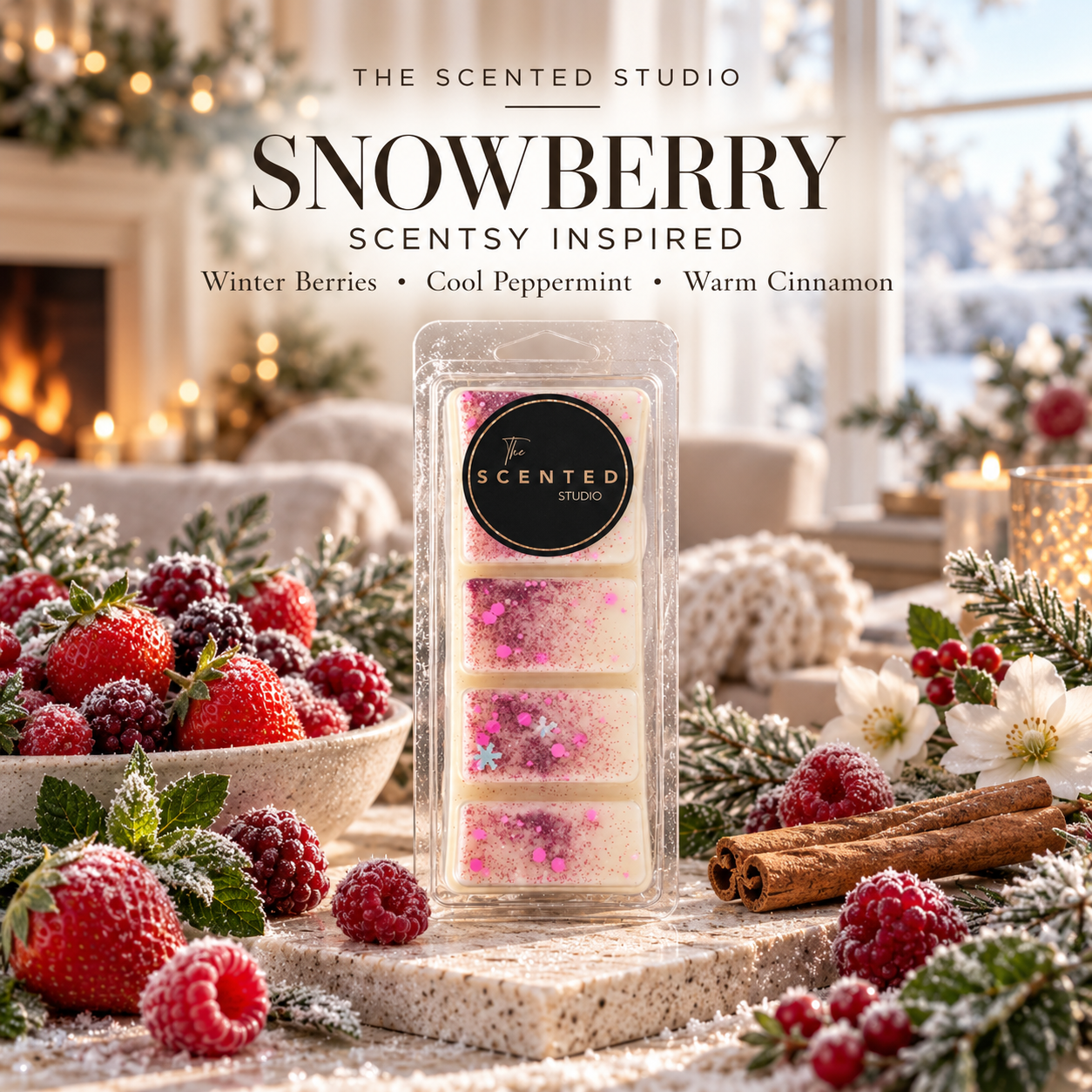 Snowberry Wax Melts & Home Fragrance. Scentsy Inspired