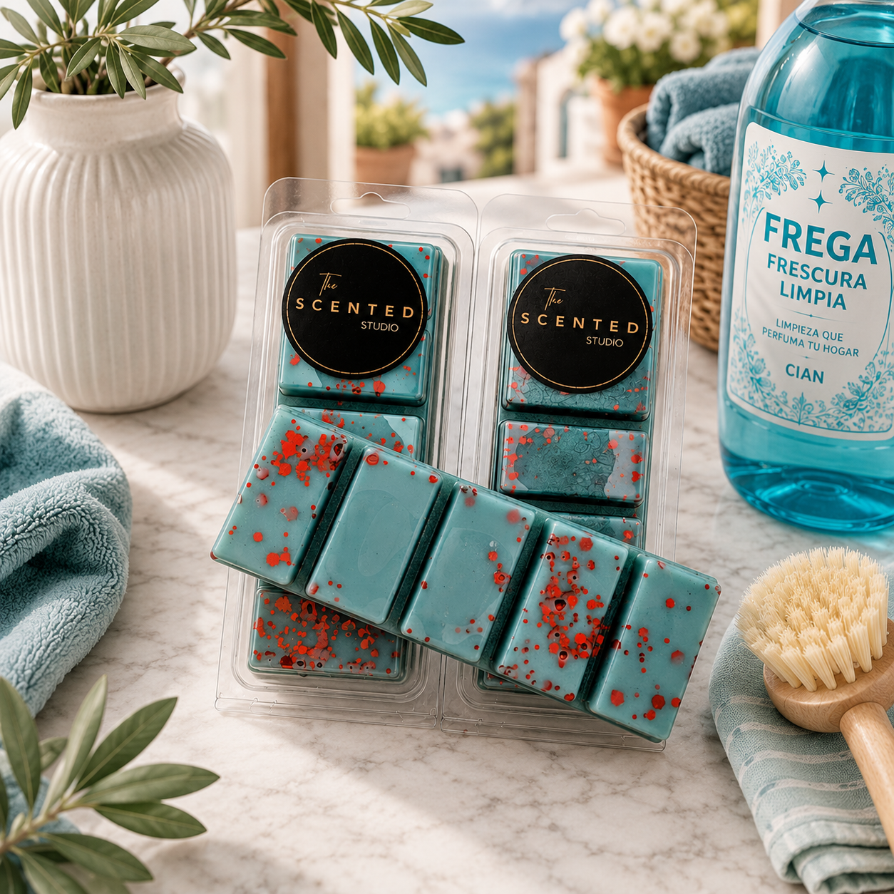 Frega Wax Melt – Asevi Fregasuelos Cian Inspired Spanish Cleaning Fragrance