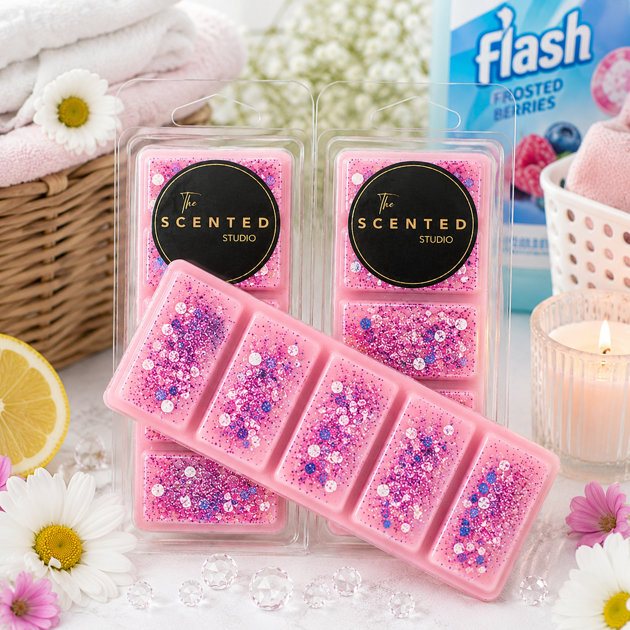 Berry Bubbles Wax Melt – Flash Frosted Berries Inspired Fragrance