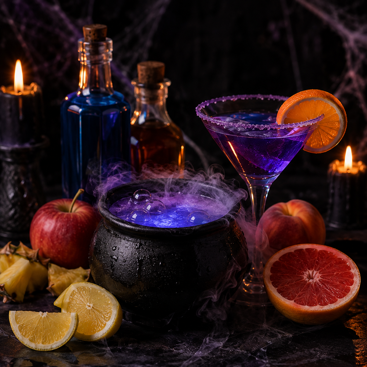Melted Witch Wax Melt & Home Fragrance – Fruity Halloween Cocktail Scent