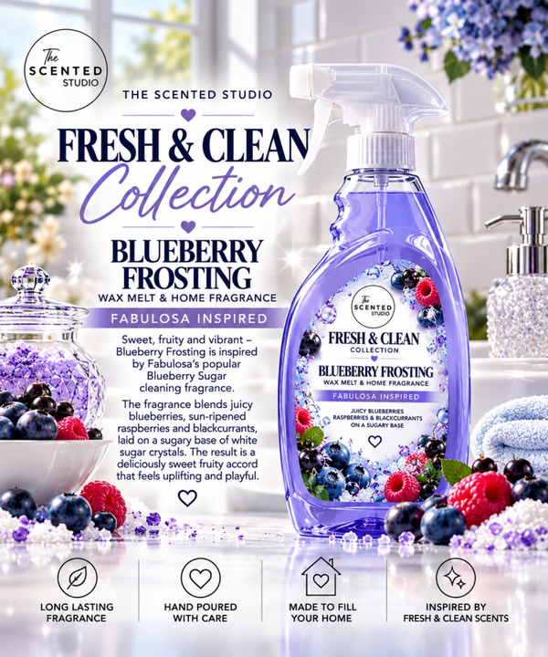 Blueberry Frosting Wax Melt – Fabulosa Inspired Fruity Sweet Fragrance