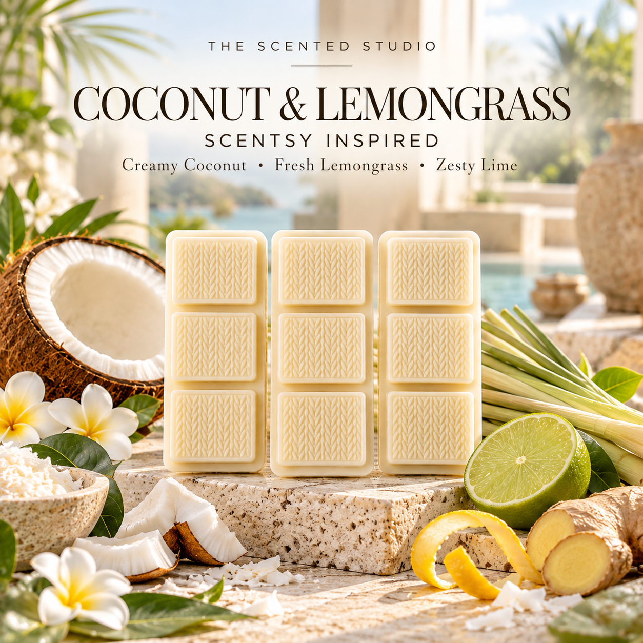 Coconut & Lemongrass A Scentsy Inspired Fragrance