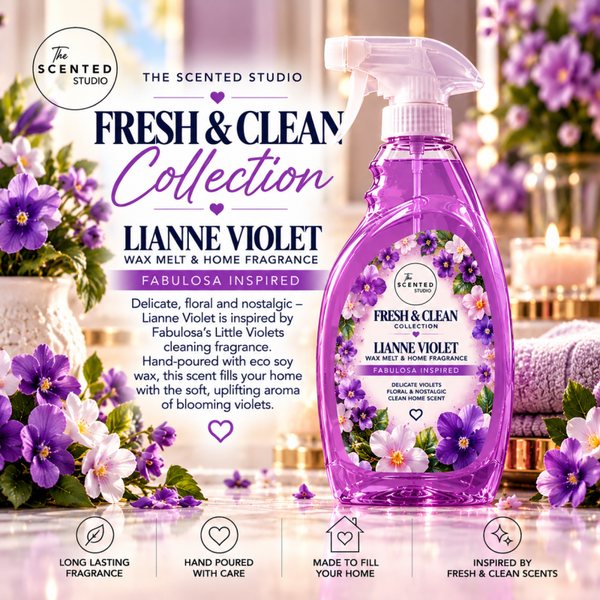 Lianne Violet Wax Melt – Fabulosa Little Violets Inspired Fragrance