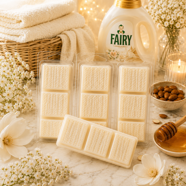 Fairy Almond Milk & Honey / Caring Freshness Wax Melt & Home Fragrance – Fairy Inspired Laundry Scent Booster Dupe