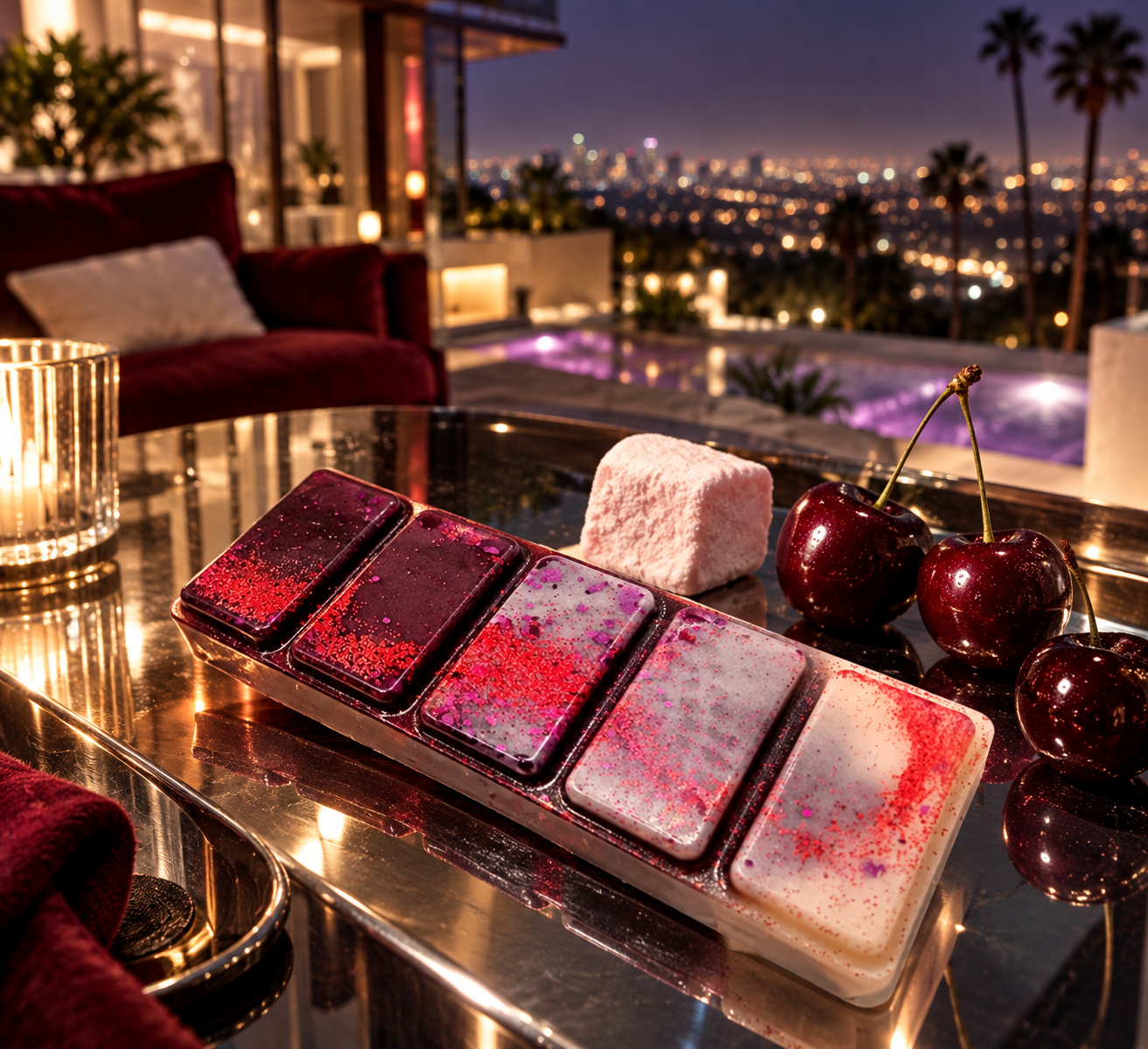 Marshmallow & Californian Cherry