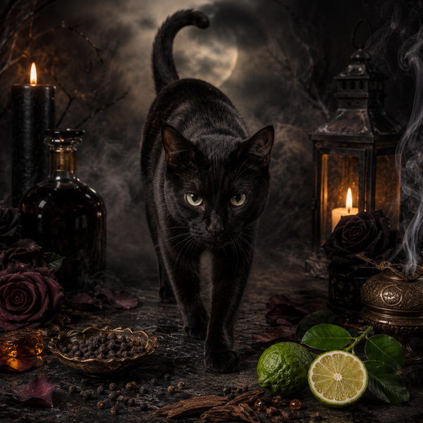 Black Cat Crossing Halloween Wax Melts