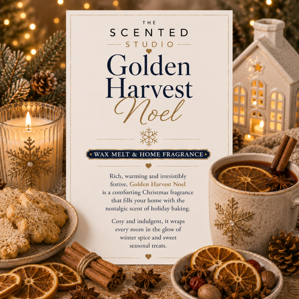 Golden Harvest Noel – Spiced Orange & Christmas Bakery Fragrance