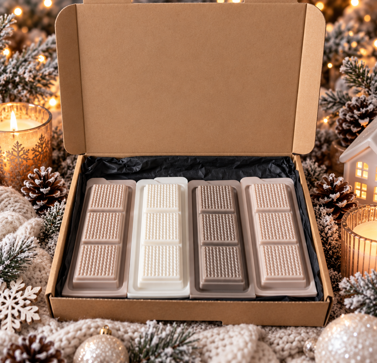 4 Winter Wax Melts Bundle