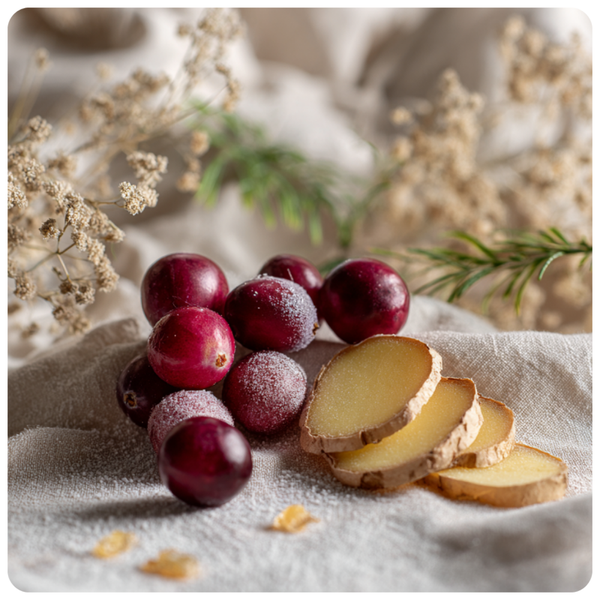 Cranberry & Ginger – Spiced Fruit Wax Melts & Home Fragrance