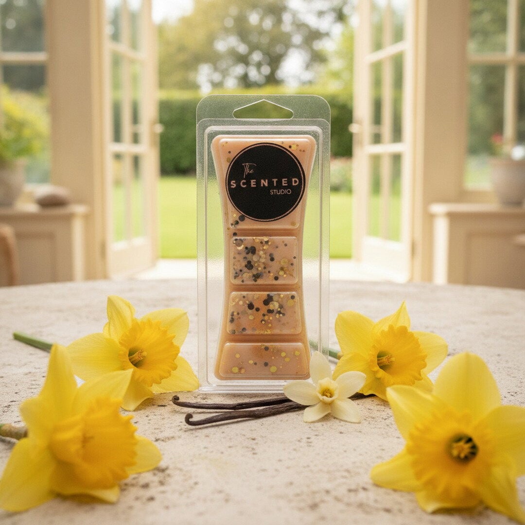 Lenny Golden Blooms Wax Melt & Home Fragrance – Lenor Inspired Daffodil & Vanilla Laundry Scent