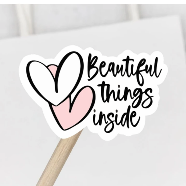 Beautiful Things Inside Stickers 200 Labels