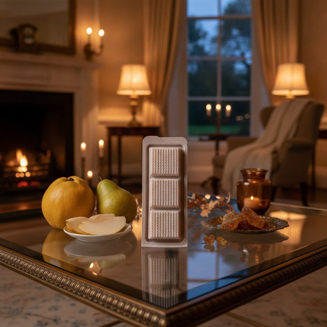 Cosy Quince & Amber – The White Company Autumn Inspired Wax Melts & Home Fragrance