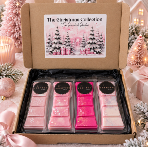 Pink Christmas Wax Melt Gift Box – Limited Edition