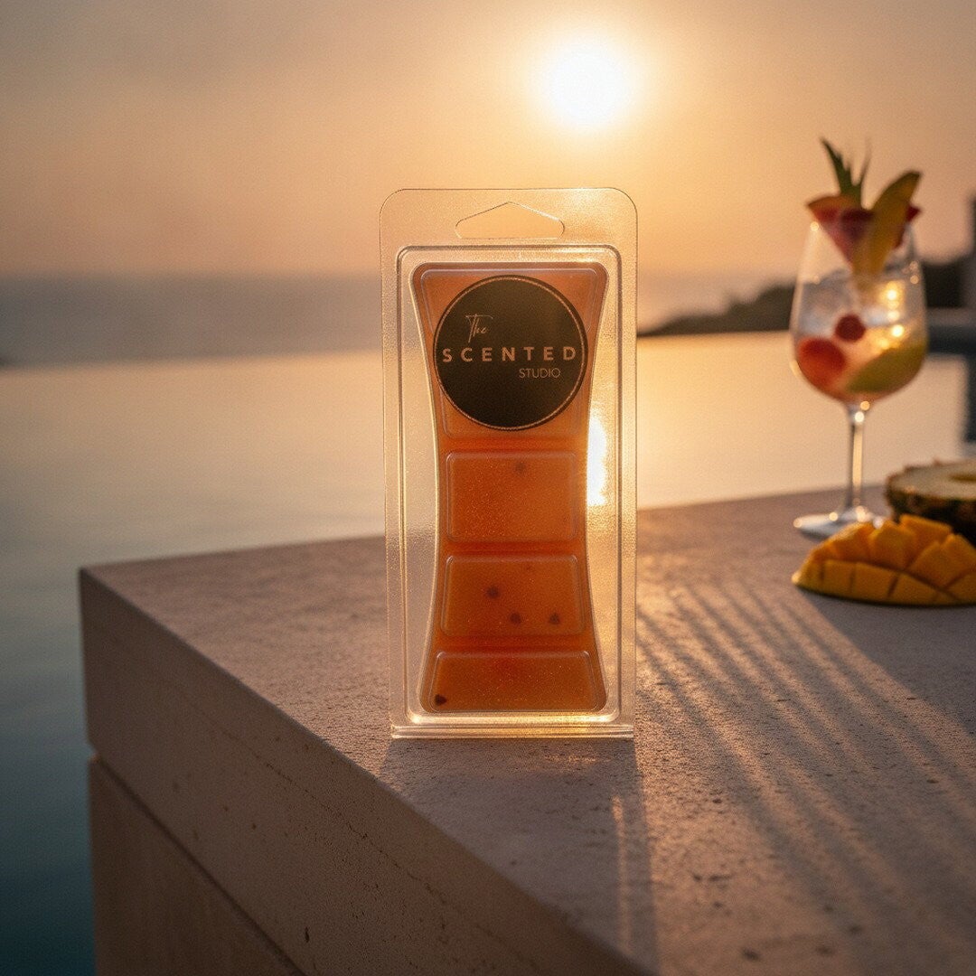 Lenny Sunset Wax Melt & Home Fragrance – Lenor Inspired Tropical Sunset Scent
