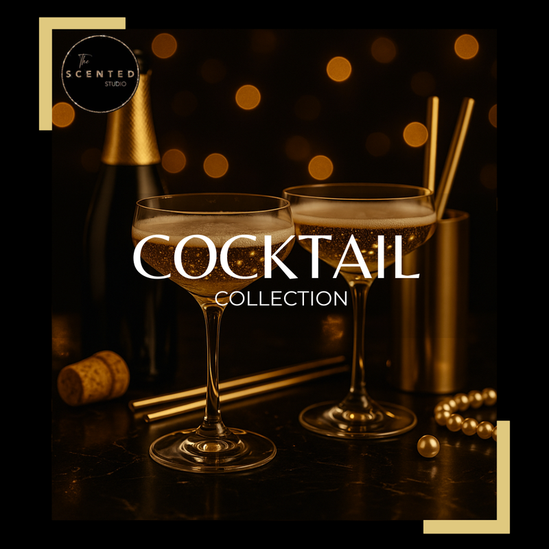 "Cocktail Collection image โ tropical fruity cocktail scented wax melts โ The Scented Studio"