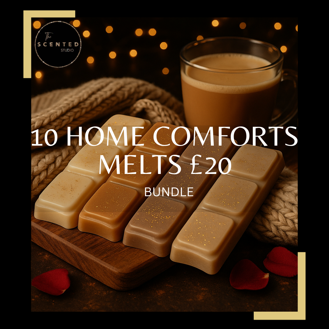 10 for £20 Home Comforts Wax Melts – Premium Scented Wax Melts for a Cozy Home