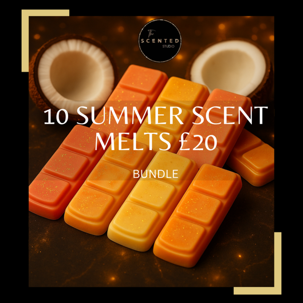 🌞 Summer Scent Wax Melts - 10 full bars for £20!