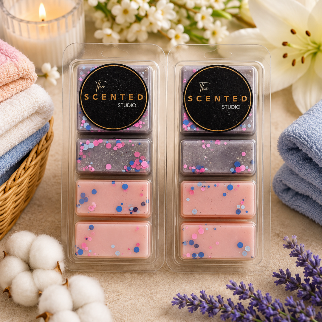 Lenny Laundry Inspired Duo Wax Melt Clamshell