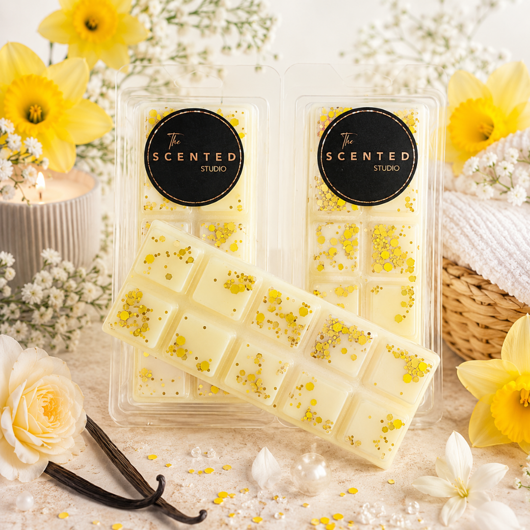Lenny Golden Blooms Wax Melt & Home Fragrance – Lenor Inspired Daffodil & Vanilla Laundry Scent