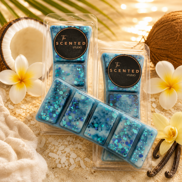 Vanilla & Tahiti Wax Melt & Home Fragrance | Tropical Coconut & Vanilla Scent
