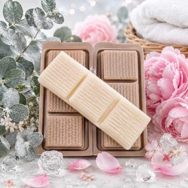 Lenny Frosted Eucalyptus & Peony Blossom Wax Melt & Home Fragrance – Laundry Inspired House Blend