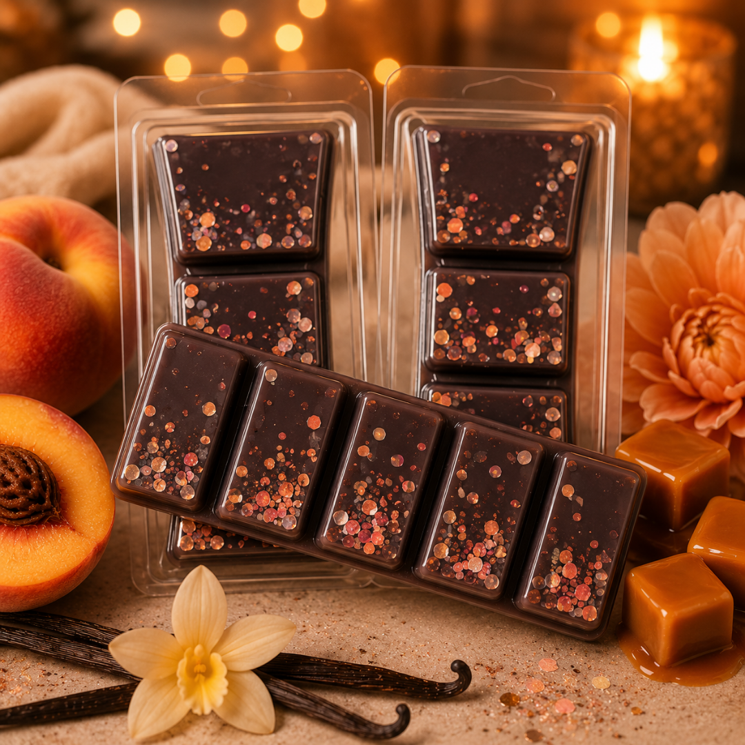 Lenny Lavish Unstoppables Wax Melt & Home Fragrance – Unstoppables Inspired Peach, Vanilla & Caramel Scent