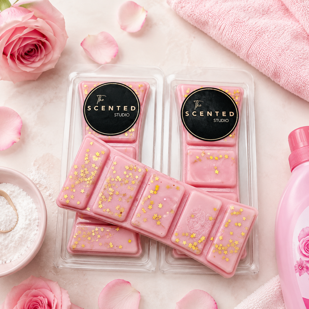 Suave Rose Wax Melt – Asevi Talco Rosa Inspired Spanish Cleaning Fragrance