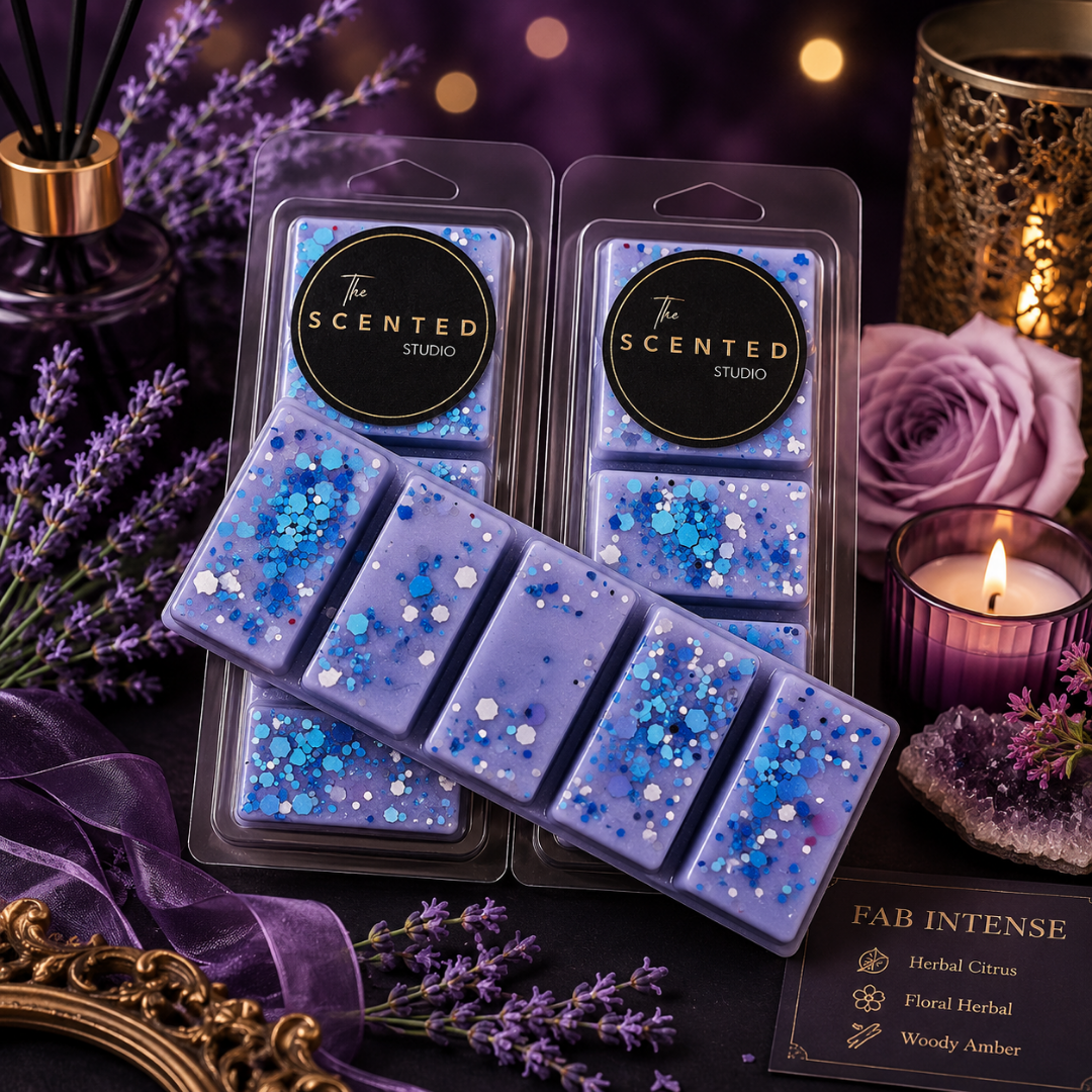 Fab Intense Wax Melt – Fabulosa Inspired Woody Amber Fragrance