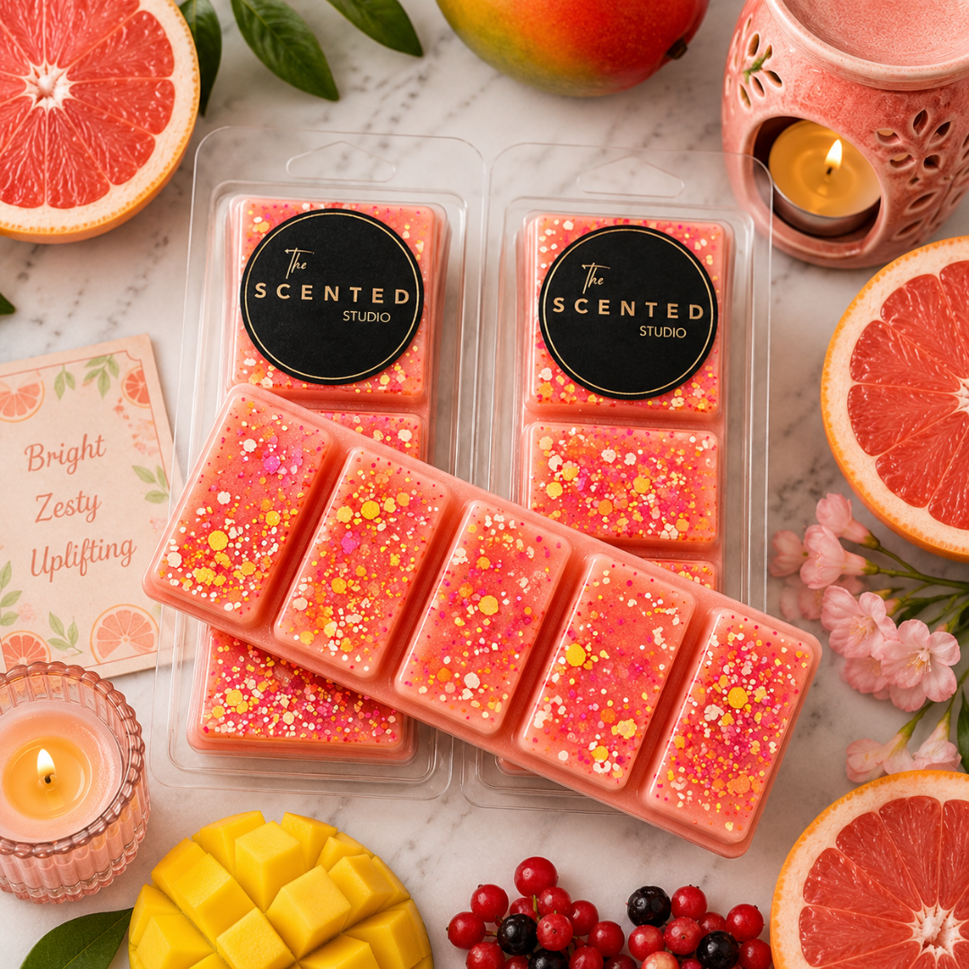 Flora Pomelo Wax Melt – Zoflora Pink Grapefruit Inspired Fragrance
