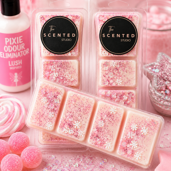 White Pixie Wax Melt – LUSH Inspired Sweet Fruity Scent