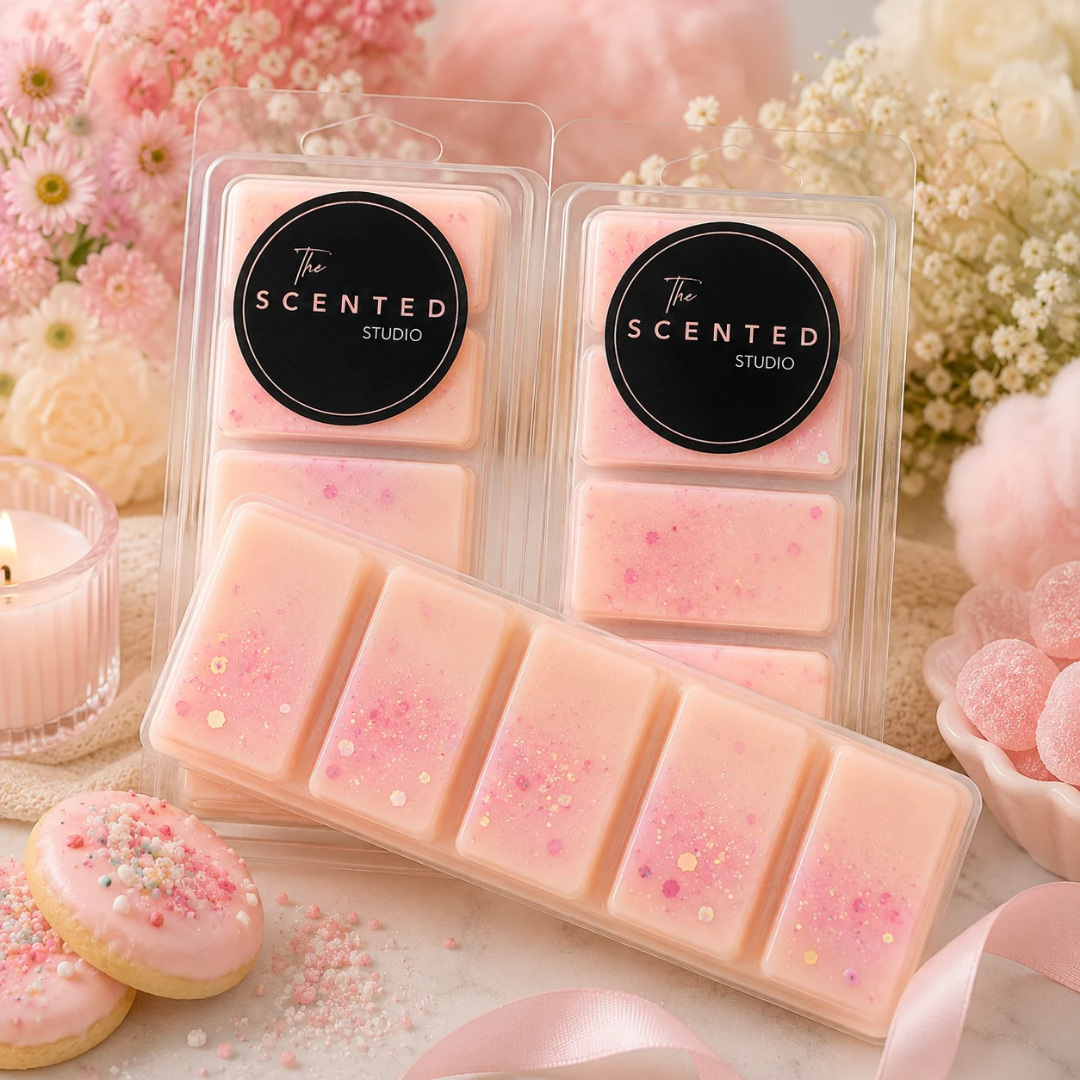 Frosted Sugar Blooms Wax Melt – Sweet Floral Fragrance (Yankee Inspired)