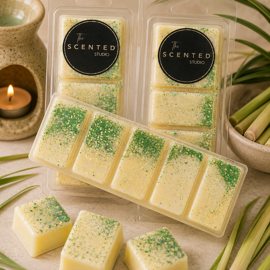 Citronella Wax Melt – Fresh Outdoor Summer Fragrance