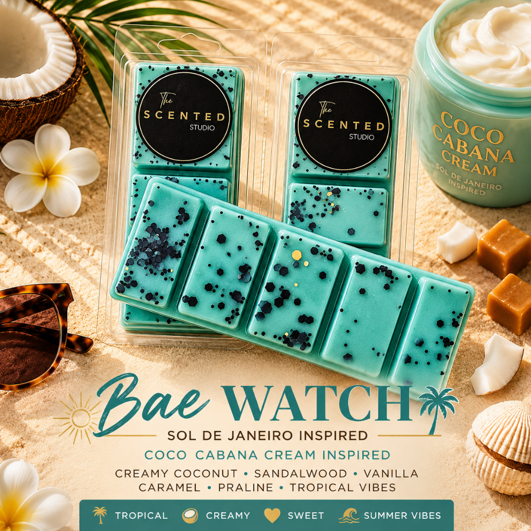 Bae Watch Wax Melt & Home Fragrance | Brazilian Bum Bum Inspired ScentInspired Fragrance