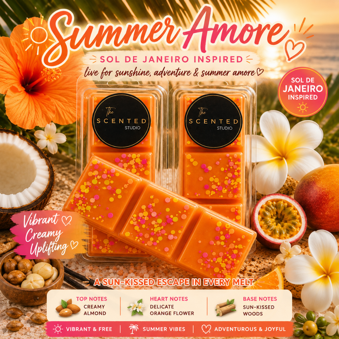 Summer Amore Wax Melt – Sol de Janeiro Inspired Fragrance