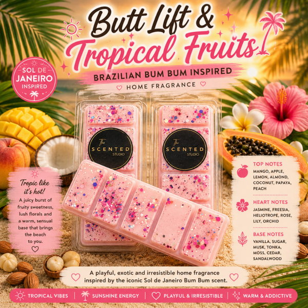 Butt Lift & Tropical Fruits Brazilian Bum Bum Inspired Home Fragrance