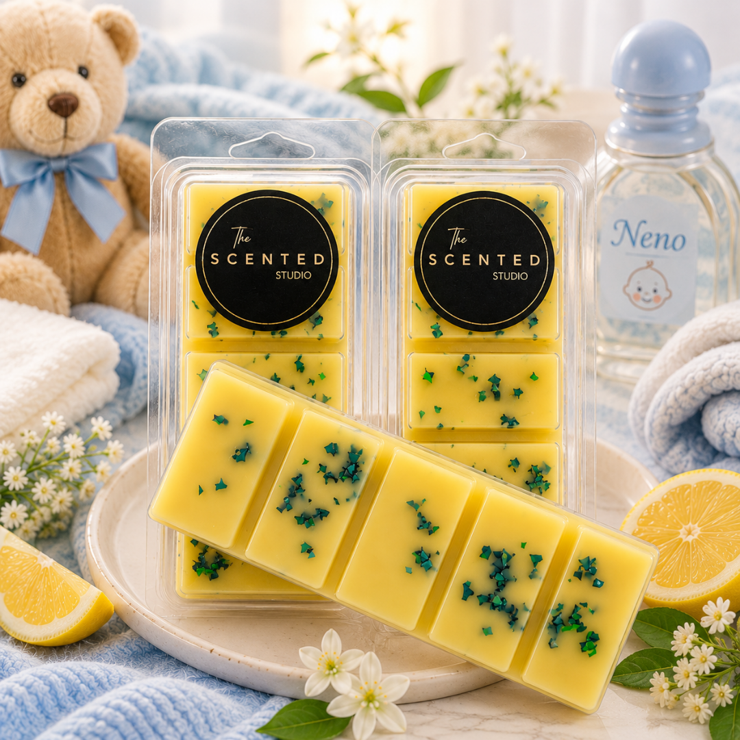 Neno Wax Melt – Spanish Baby Cologne Inspired Fresh Citrus Scent