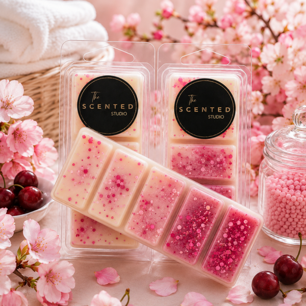 Lenny Ruby Luxe Wax Melt & Home Fragrance – Lenor Inspired Fruity Floral Laundry Scent