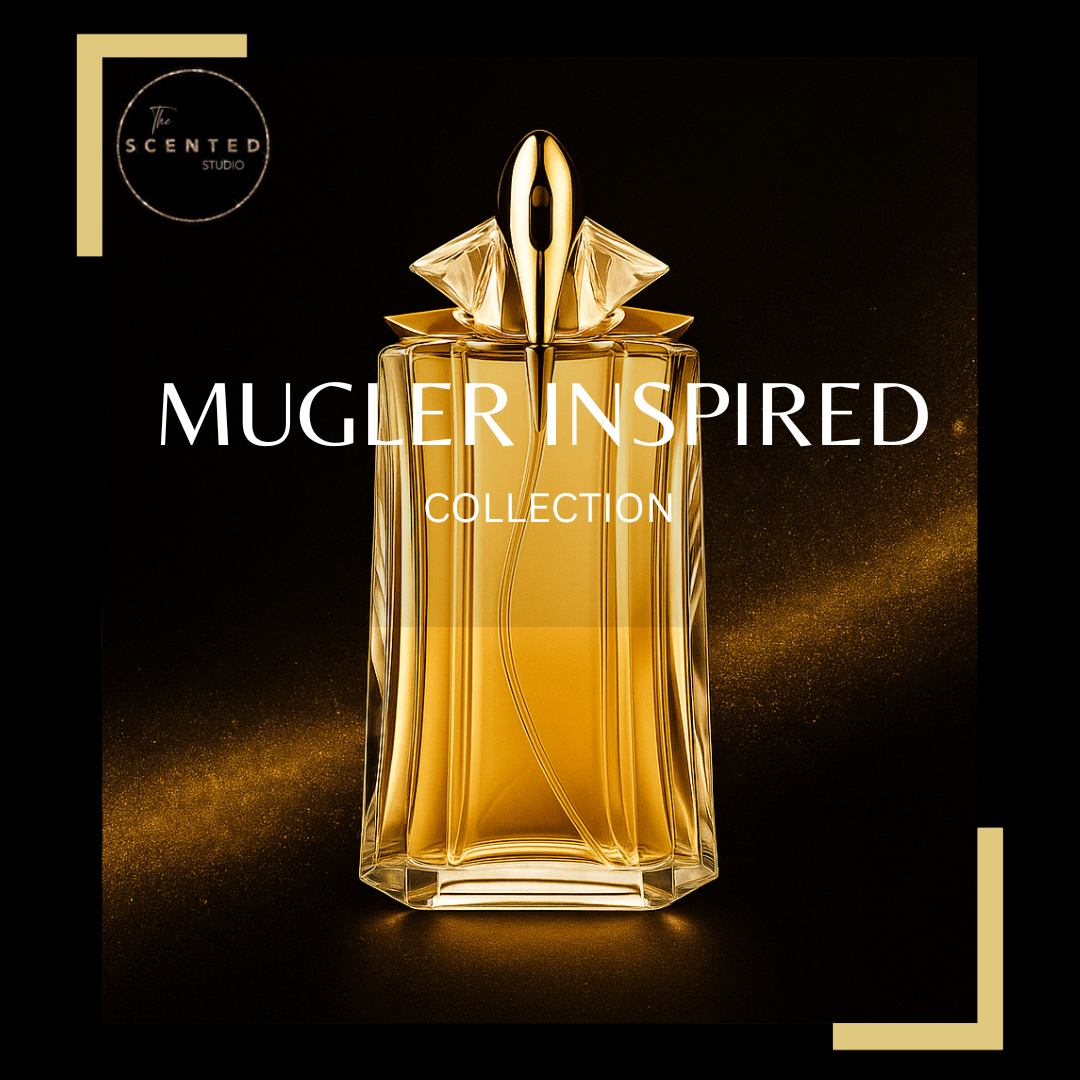 Mugler perfume inspired wax melts – eco soy snap bars with Angel and Alien fragrance dupes