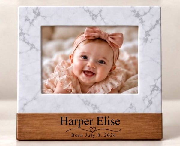 Custom Baby Picture Frame