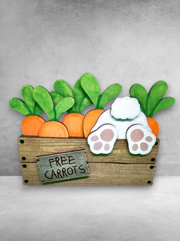 Bunny with Carrots