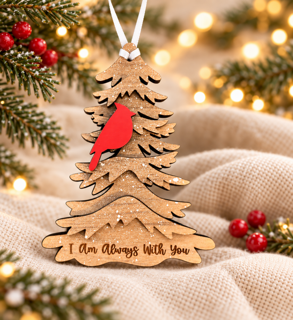 Cardinal Memorial Ornament – A Symbol of Love & Remembrance